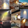 thumbnail image 6 of DYstyle 12-24V LED Spotlight Reading Light RV Interior LED Lighting with USB Charging Port Boat Light 360 ° Adjustable Wall Light for Camper Van Caravan Boat, 6 of 7