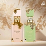 Eclaire & Eclaire Pistache Eau de Parfum Sprays 100ml by Lattafa (Bundle)