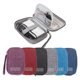 thumbnail image 3 of Organizador de dispositivos USB Digital portátil, bolsa de almacenamiento de Cable de datos de poliéster catiónico, bolsa de cosméticos portátil de viaje, 3 of 4