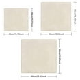 thumbnail image 2 of 6 Pack Cheeseclothes, Unbleached Pure Cotton Muslin Clothes Soft Square Cheese Clothes for Cooking, Straining, Baking, 2 of 7