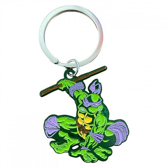 Teenage Mutant Ninja Turtles Leaping Donatello Keychain