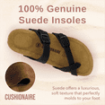 thumbnail image 3 of Cushionaire Women's Luna Cork Footbed Sandals with +Comfort, Wide Widths Available, 3 of 9