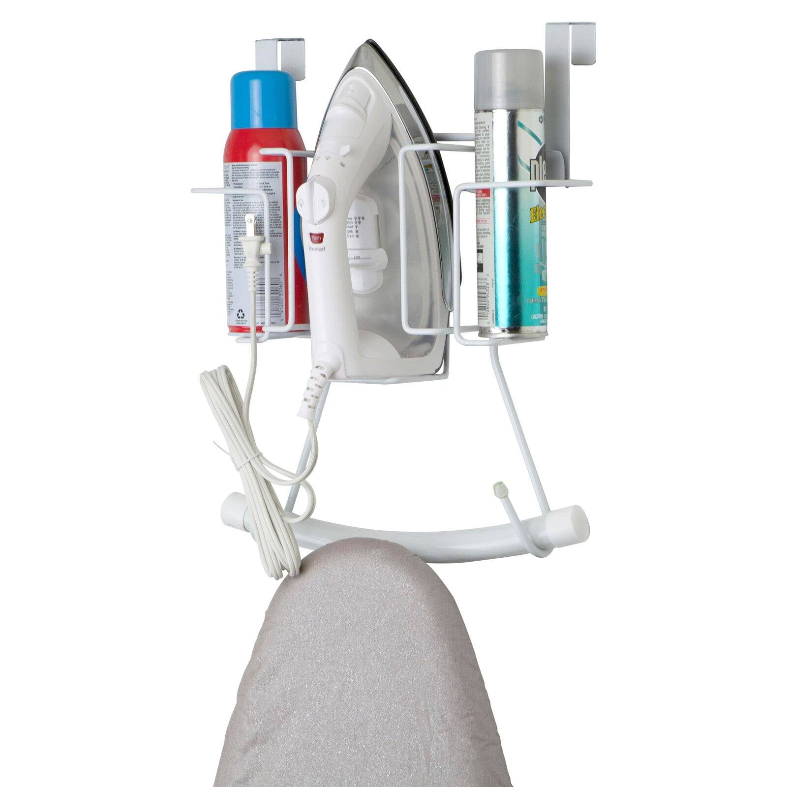 Home Basics Sunbeam Over the Door Ironing Board and Iron Holder