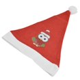 thumbnail image 4 of Sombrero de Navidad, pintura de diamantes de imitación, bonito patrón de búho, herramientas completas, sombrero de Papá Noel con diamantes de imitación para regalo de decoración artesanal DIY, 4 of 14