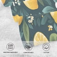 thumbnail image 5 of Yayeee 100% Cotton Hand Towels for Bathroom 16" x 28" Soft Absorbent Kitchen Towel, Yellow Lemons, 5 of 7