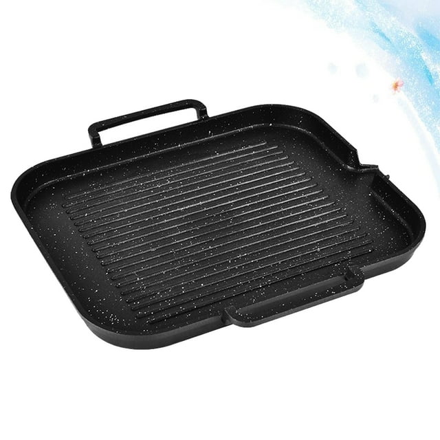 Phenofice 1PC Induction Griddle for Indoor Cooking Aluminum BBQ Pan for Home Users Cooking Enthusiasts