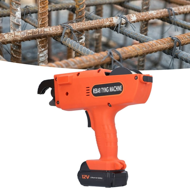 Automatic Rebar Tying Tool with High Tightening Power, Cutting Blade, , for Building, Tunnels, and Construction