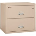 thumbnail image 1 of Fireking 2 Drawer 31" wide Classic Lateral fireproof File Cabinet-Champagne, 1 of 3