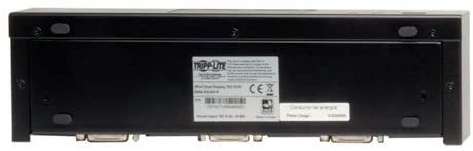 Tripp Lite 2-Port Dual Monitor DVI KVM Switch with Audio and USB 2.0 Hub, Cables Included