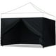 thumbnail image 1 of Pared lateral ABCCANOPY para toldo de 10 x 10 cm, negro (solo 4 paredes), 1 of 7