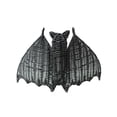 thumbnail image 4 of Woven Bat Decoration, Black, 15.25" x 9.25", Halloween by Way To Celebrate, 4 of 6