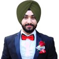 thumbnail image 1 of eloria Sikh Turban Cotton Voile Pride of Sikh Turban Punjabi Patka Pagri Dastar Fabric, 1 of 2