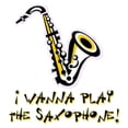 thumbnail image 2 of CafePress - Wanna Play Saxophone Infant Bodysuit - Baby Light Bodysuit, Size Newborn - 24 Months, 2 of 4