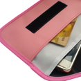 thumbnail image 3 of Cellphone Storage Bag RFID Blocker Mobile Phone wallet ;Phone Singal Shielding Wallet Key Credit Card Case Pouch, 3 of 5
