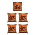 thumbnail image 2 of Funda de almohada de Halloween Wosthever resistente a las arrugas decoración de cojín XM275-4, 2 of 6