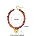 thumbnail image 6 of Leaf Resin Chunky Beaded Necklace for Women, Simple Modern Style Necklace Jewelry Accessory, 6 of 6