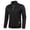 Black, variant on Quarter Zip Pullover for Men Long Sleeve Knitted Pullover 1/4 Zipper Mock Neck Sweater Stand Collar Warm Slim Fit Comfy Lightweight Workout Knitwear,Black XL