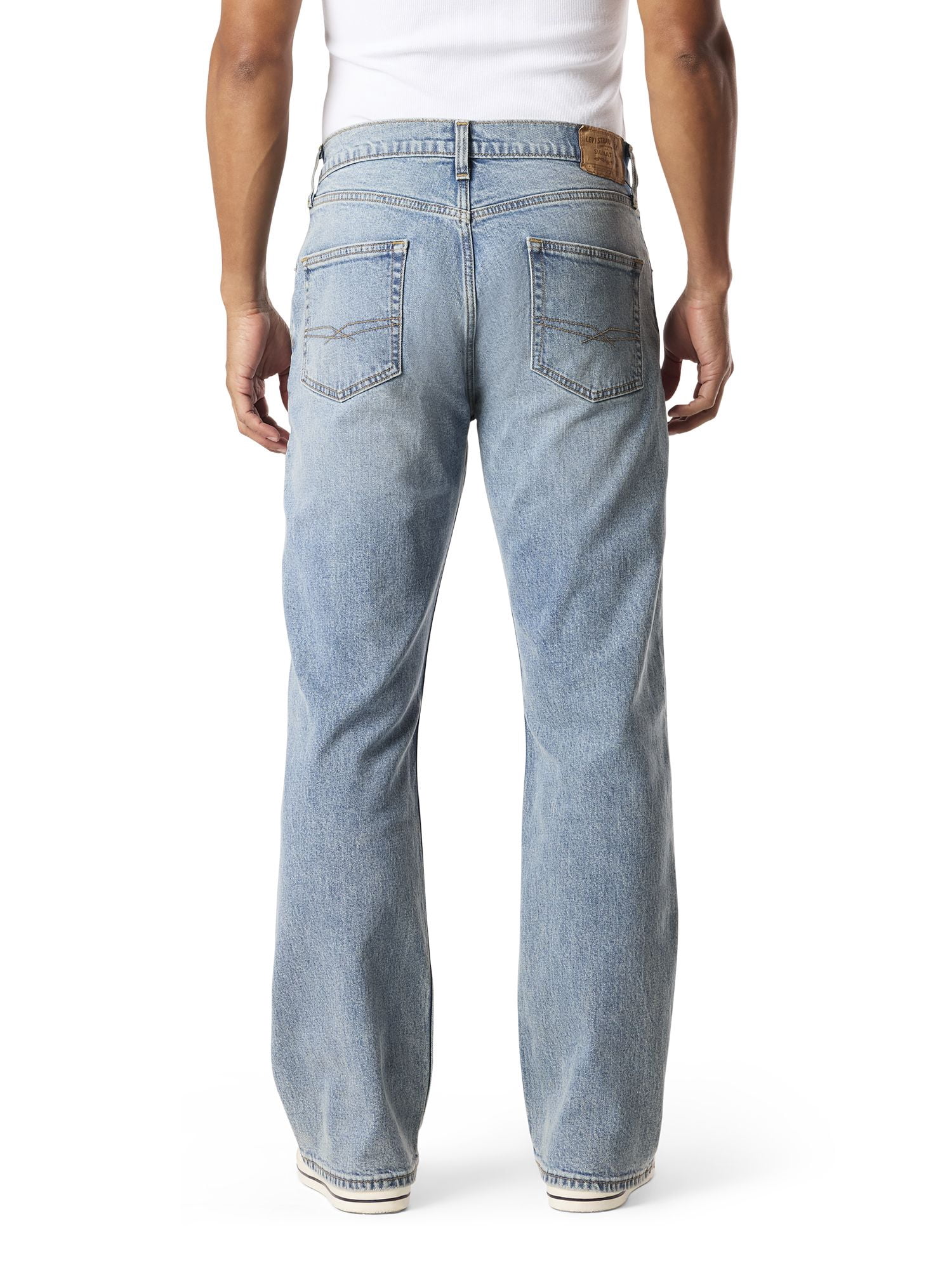 Levi Strauss Signature Men's and Big and Tall Original Relaxed Bootcut Jeans