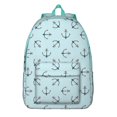 thumbnail image 1 of Sailor Mariner Seashell Sailing Travel Backpack Oxford Durable Material Backpack with Nautical Marine Print Large Capacity Comfortable Carrying Anti-theft Features for Students and Outdoor Enthusiasts, 1 of 5