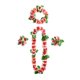 thumbnail image 1 of Diadema Tropical hawaiana Leis Luau, corona de flores, tocado, pulseras para vacaciones en la playa, decoraciones para fiestas en la piscina, Verano, 1 of 4
