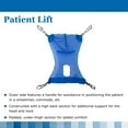 thumbnail image 4 of McKesson Patient Lift Sling with Commode Opening, Full Body, Mesh - Medium, 1 Ct, 4 of 4
