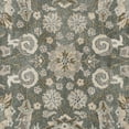 thumbnail image 6 of SAFAVIEH Bella Selna Floral Traditional Wool Area Rug, Grey/Multi, 5' x 5' Round, 6 of 6