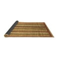 thumbnail image 2 of Ahgly Company Indoor Square Abstract Brown Modern Area Rugs, 3' Square, 2 of 4