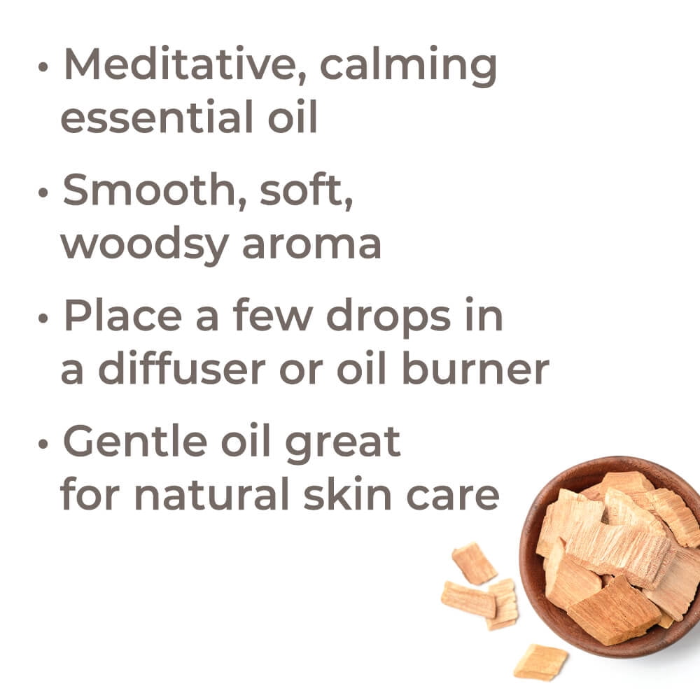 Plant Therapy Sandalwood Australian Essential Oil 100% Pure, Undiluted, Natural Aromatherapy, Therapeutic Grade 30mL (1 oz)