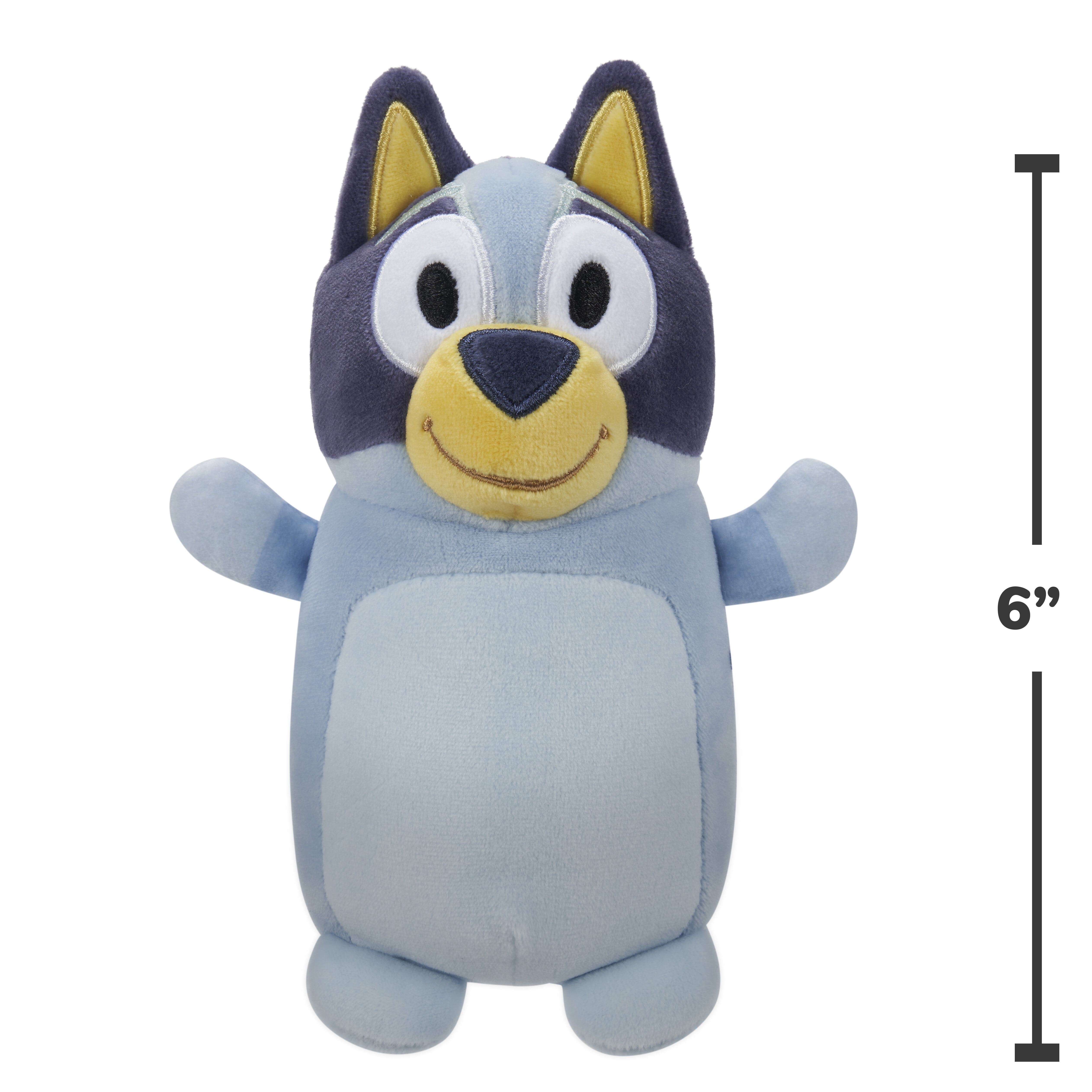 Original Squishmallows HugMees Bluey, 6inch Ultra Soft & Squeezable Stuffed Plush Toy for Children(图2)