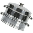 thumbnail image 4 of Vaporera de acero inoxidable con tapa, vaporera de 2 niveles para el hogar, utensilio de cocina, 4 of 6