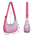thumbnail image 4 of Cartoon Unicorn Crossbody Bag for Women Cute Rainbow Galaxy Moon Stars Magical Animal Corduroy Shoulder Purse Mystical Horse Fantasy Cloud Donut Print, 4 of 5