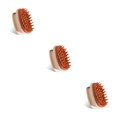 thumbnail image 2 of sweethay Masajeador de cuero cabelludo, cepillo de champú de silicona práctico para el hogar, masajeadores de cabello, depuradores de cabello Type1 NO1, 2 of 6