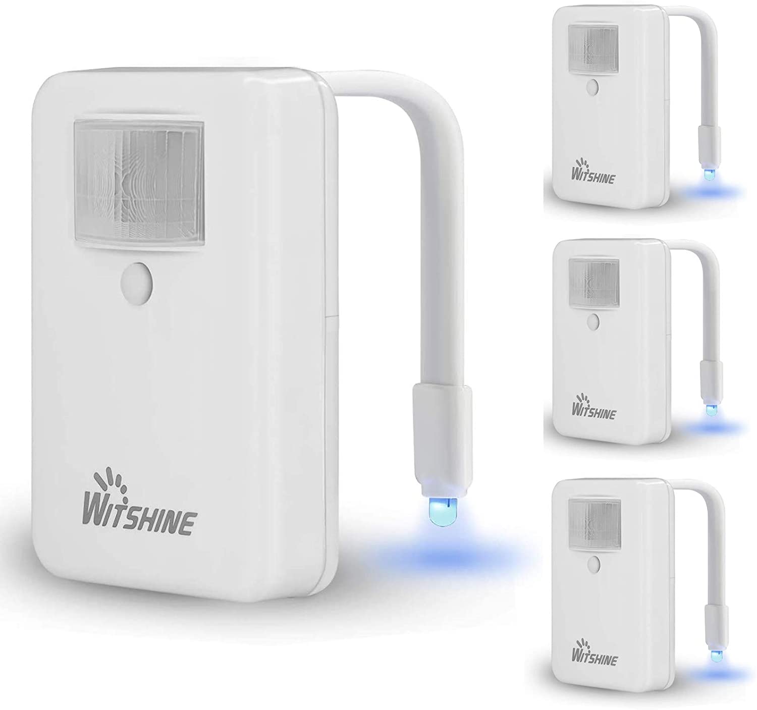 FYBTO Toilet Night Lights 4 Pack , 16 Color Changing LED Nightlights