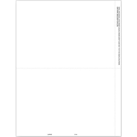 2 Up Blank Laser 1099