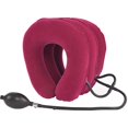 thumbnail image 1 of Retractor cervical de terciopelo cómodo portátil inflable cuidado válvula de metal multicolor protector de cuello, 1 of 5
