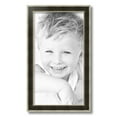 thumbnail image 2 of ArtToFrames 11x20" Black Panel With Silver Lip Picture Frame, Multi Wood Poster Frame, with Regular Glass and Foam Backing 3/16 inch (FBPL-5093), 2 of 7
