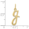 thumbnail image 3 of 10K Yellow Gold Letter G Initial Charm - Jbsp, 3 of 5