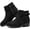 Black, variant on Women's Ankle Booties Suede Low Block Heel Casual Short Boots with Side Zipper