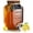 Single, variant on Glass Drink Dispenser for Parties, 1 Gallon Beverage Dispenser with Spigot Solid Stainless Steel, Used as Lemonade Dispenser Sun Tea Jar Kombucha Jar