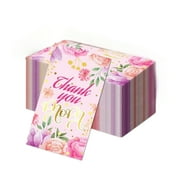 60PCS Mother's Day Floral Napkins for Home Party Decorations Guest Disposable