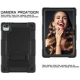 thumbnail image 2 of Kebiory Kids Friendly Shockproof Shoulder Strap Rugged Shell for Moderness 10.1 Tablet MB1001/CZZ /Okaysea 10.1 Tablet/HAPPYBE/ANYLAKE/Freeski OLEXEX Bestski/Velorim/ZZB 10 Inch Tablet(Black+Black), 2 of 6