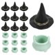 thumbnail image 2 of 1 Set Halloween Miniature Cauldron And Witch Hat Charm Multi-use Halloween Mini Ornaments, 2 of 4