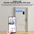 thumbnail image 4 of Timbre De Vídeo Inalámbrico, Cámara De Timbre De Seguridad Con Ahorro De Energía Y Visión Nocturna De 10m, Lente Gran Angular De 3600 MAh Para Casa, 4 of 7
