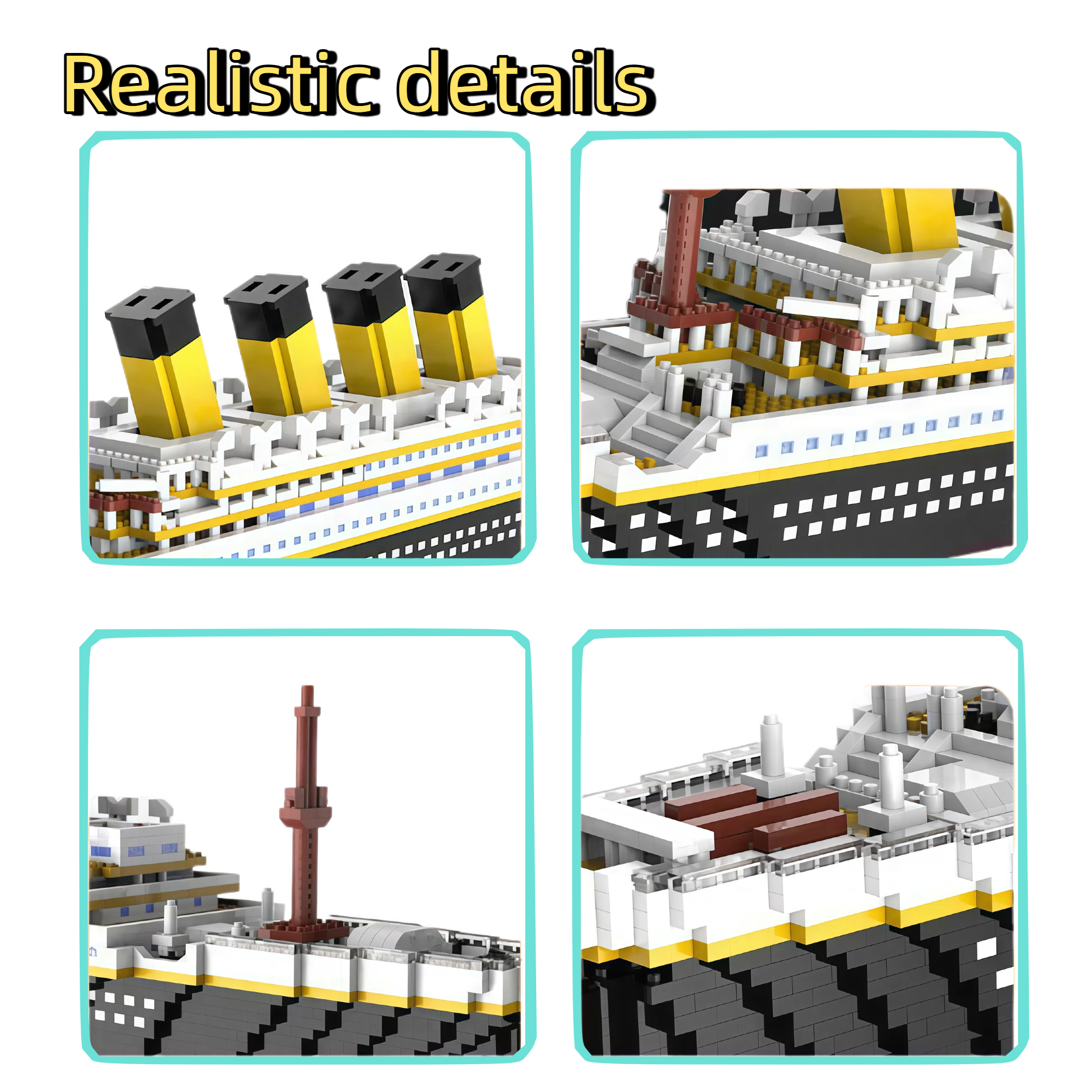 Translink Titanic Model 3688-Piece Building Block Set photo 3