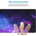 thumbnail image 5 of Galaxy Print Extended Big Mouse Pad Large,XL Gaming Mouse Pad Desk Pad,31.5x11.8inch Long Computer Keyboard Mouse Mat Mousepad with Non-Slip Base and Stitched Edge for Home Office Work, 5 of 7