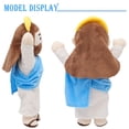 thumbnail image 6 of Blessing And Glory Jesus Plush Doll - Prayer-Themed Religious Toy For Church, Sunday School, Christmas, Easter, Home Decor, And Inspirational Gifts Easter, Mother's Day Gifts-Blue, 6 of 6