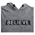 thumbnail image 2 of Playera Danskin para Mujer, Deportiva con Capucha Gris Jaspe Talla  M, 2 of 4