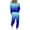Blue 1, variant on UAMVSH Jogging Suits for Women Long Sleeve Crew Neck Hoodie Tops with Jogger Pants Trendy Gradient Color 2 Piece Sweatsuit Sets(3X-Large,Purple 1)