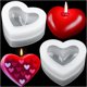 thumbnail image 1 of Molde de vela de corazón 3D, molde de silicona de 2 piezas para hacer velas, molde para hacer velas hecho a mano del día de San Valentín, molde de resina artesanal DIY, 1 of 5