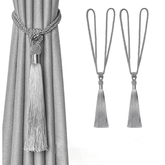 Tassel Curtain Tieback Rope 2 Pack